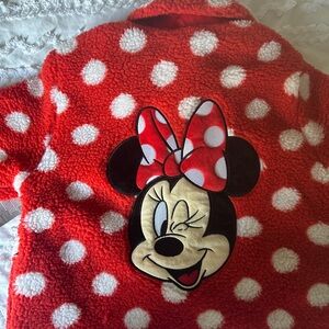 Disney Red and White Minnie Mouse Polka Dot Jacket